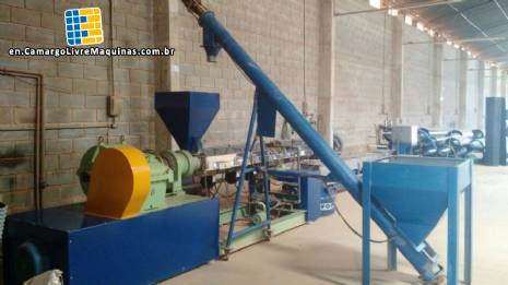 Industrial plastic extruder 450 kg Miotto