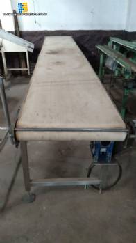 Stainless steel conveyor belt 4 meters