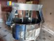Queijomatic 300-liter stainless steel jacketed cheese mixing tank