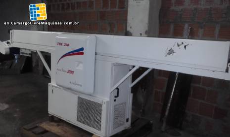 Line for chocolate coating