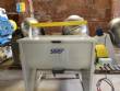 Silver carbon steel ribbon blender