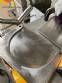 Micronizing mill with fixed stainless steel blades