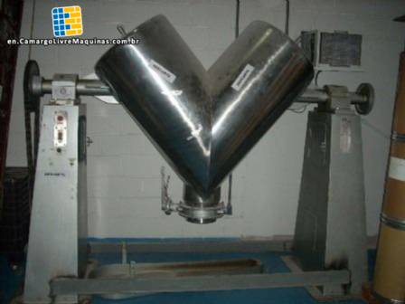 Y industrial mixer to 600 liters in stainless steel