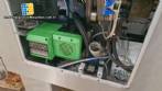 Sarong SAAS model blister forming and sealing machine for suppositories.