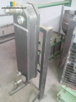 Heat exchanger with 2 stages and 17 boards