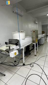 Startec cooling tunnel tempering machine Hebleimar mini covering machine AFJ Machines