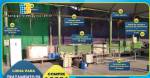 Surface treatment line and electrostatic painting