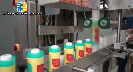 Sleeve labeling machine Posimec