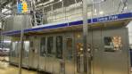 Tetra Pak A3 aseptic filling machine with cardboard packer 70 and tray shrink 51.