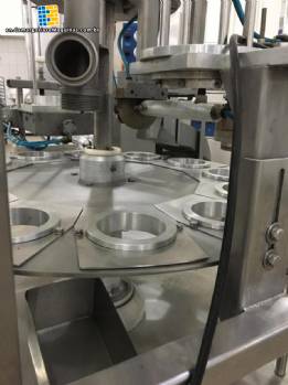 Jar filling machine for ice cream and a�a� dough Sircon Max
