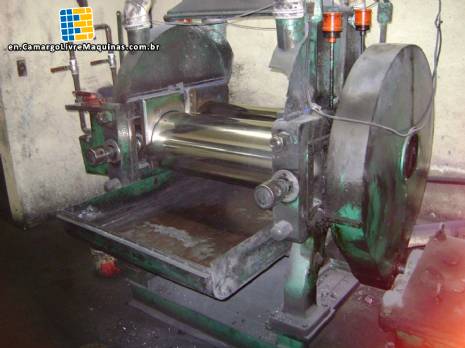 Set of machines to work with rubber