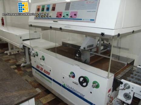 Chocolate enrobing machine Hebleimar