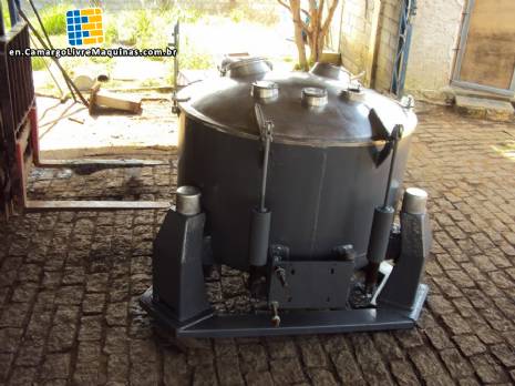 Industrial basket centrifuge PANA brand stainless steel AISI 316 l