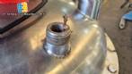 Tanque reator de presso encamisado em inox 200 L
