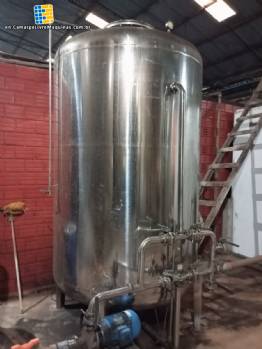 Zegla 15,000 liter stainless steel declarator filter