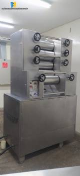 JAF INOX knife roller refiner mill and homogenizing shell for chocolates