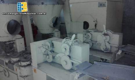 Line for sweet toffee and soft