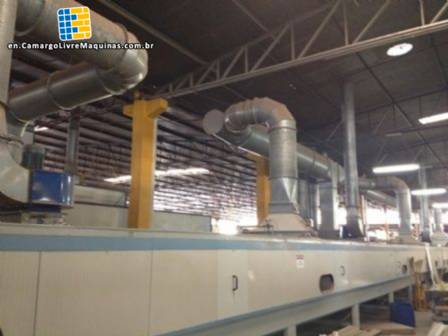 Cefla Spruzatrice Chemical Paint Line