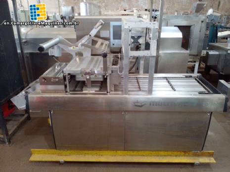 Multivac automatic stainless steel tray thermosealer packaging machine
