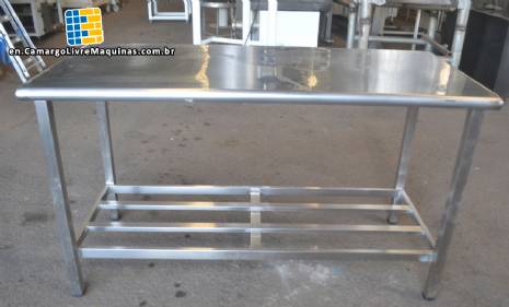 Stainless steel table 700 mm x 1500 mm