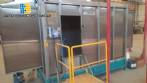 White powder paint booth with Deltec cyclone