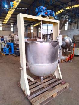 500 liter steam cooking pot
