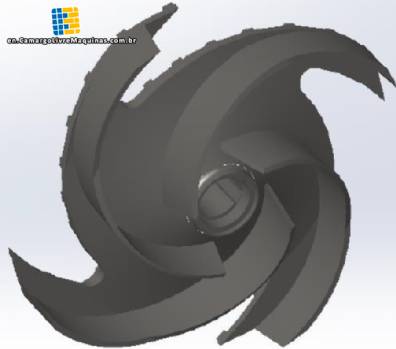 Megaflow rotor pump part