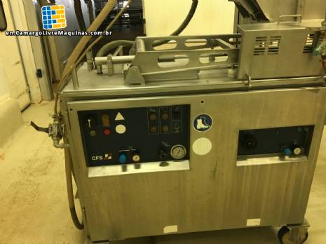 Linha completa para empanados nuggets, bife, tirinhas, hambrguer 500 kg CFS FMC Chiachiera