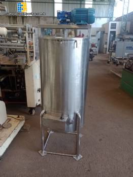 Jacketed stainless steel reactor tank 170 liters