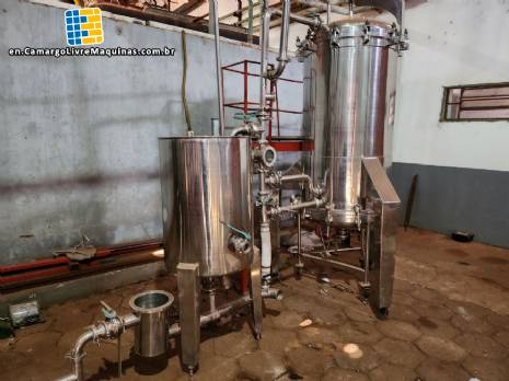 Zegla syrup filter 6,000 liters / hour