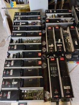 Lot of Danfoss VLT 5000 frequency inverters