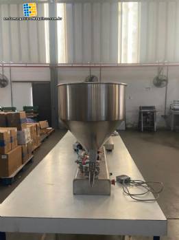 Cetro benchtop ultrasonic tube and pipe filling and dosing machine.