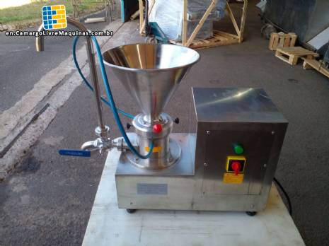 Vertical stainless steel colloid mill machine