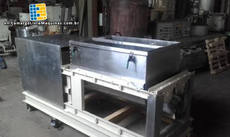 Sigma mixer in stainless steel with screw, waking up to 500 L