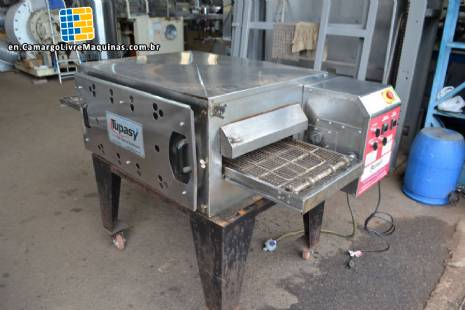 Tupasy gas stainless steel belt oven