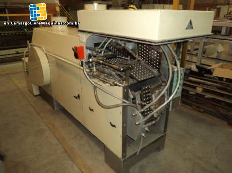 Industrial oven for WA18 model for wafer candy manufacturer Haas