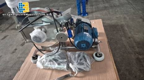 Stainless steel hammer mill Vieira MS 280 5 HP