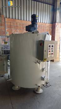 Tanque encamisado derretimento chocolates LIMAQ 2000 kg