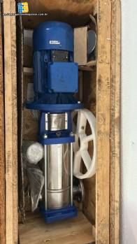 Multistage vertical centrifugal pump