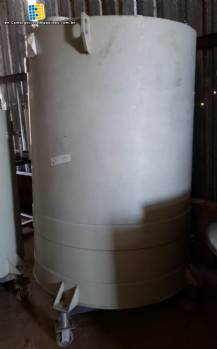 Grabe 2,000-liter industrial plastic tank made of polypropylene PP polymer