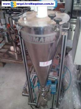 Filling machine with 1 stainless steel spout Jormary