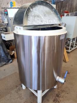 Cacautec 440 liter chocolate melting tank