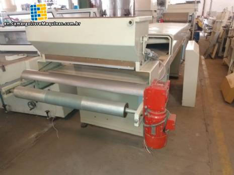 Cooling tunnel for chocolates