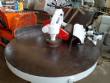 Candy and butter dough crushing table