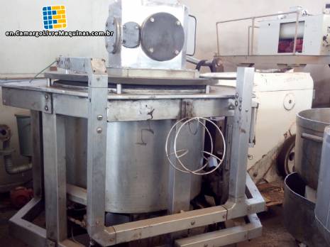 Industrial mixer tank for cream Damix