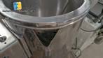Electric stainless steel jacketed mixing tank