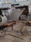 Stainless steel conveyor table with belt for accumulation assembly