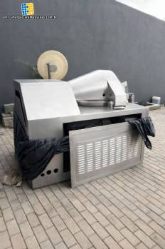 Cutter industrial processor for meats, pasta, sausages, vegetables, pet food Incomaf