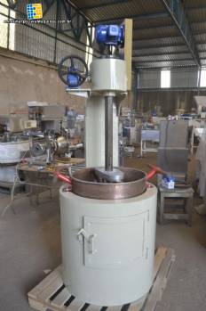 Gas copper pan for crispy Incapi