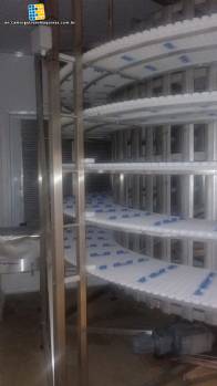 Helical freezing tunnel Girofreezer  ATS Brasil